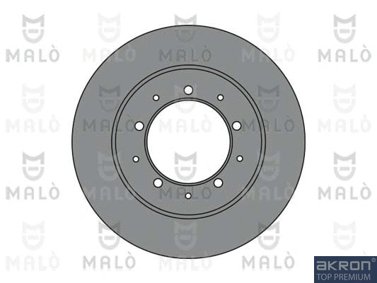1110227 AKRON-MALÒ Тормозной диск (фото 1)