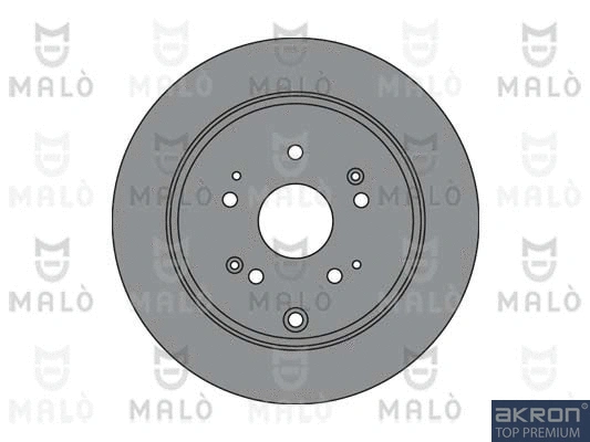 1110253 AKRON-MALÒ Тормозной диск (фото 1)