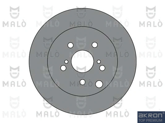 1110272 AKRON-MALÒ Тормозной диск (фото 1)