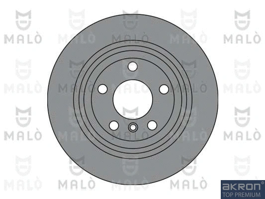 1110321 AKRON-MALÒ Тормозной диск (фото 1)