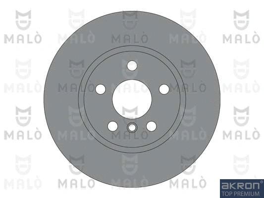 1110424 AKRON-MALÒ Тормозной диск (фото 1)