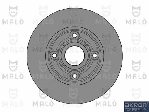 1110467 AKRON-MALÒ Тормозной диск (фото 1)