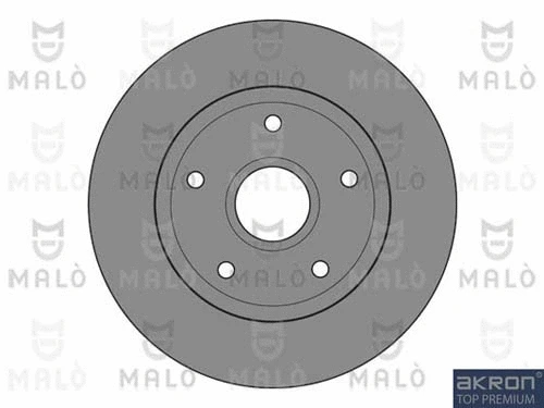 1110488 AKRON-MALÒ Тормозной диск (фото 1)