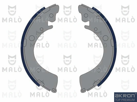 1390126 AKRON-MALÒ Комплект тормозных колодок (фото 1)