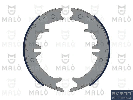 1390278 AKRON-MALÒ Комплект тормозных колодок, стояночная тормозная система (фото 1)