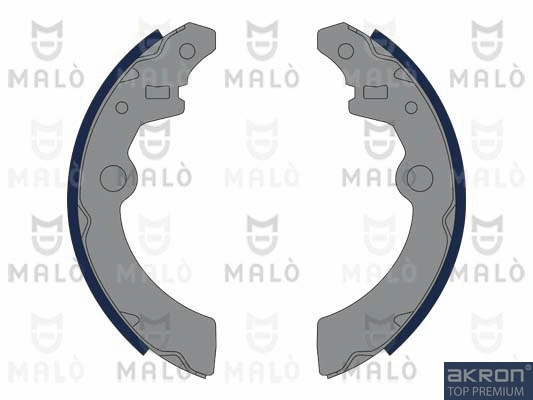 1390341 AKRON-MALÒ Комплект тормозных колодок (фото 1)