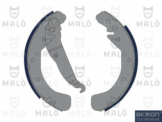 1390381 AKRON-MALÒ Комплект тормозных колодок, дисковый тормоз (фото 1)