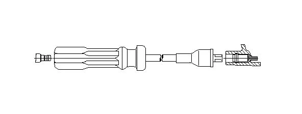 300/751 BREMI Комплект проводов зажигания (фото 1)