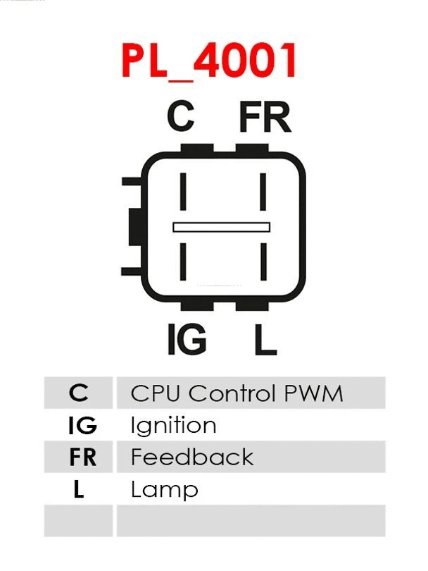 ARE6042P AS-PL Регулятор генератора (фото 1)