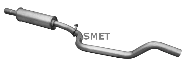 03.134 ASMET Средний глушитель выхлопных газов (фото 2)