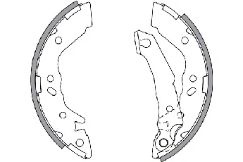 33948 GKN SPIDAN/LOEBRO Тормозные колодки (фото 1)