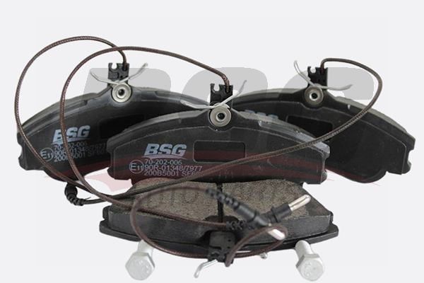 BSG 70-200-007 BSG Комплект тормозных колодок, дисковый тормоз (фото 3)