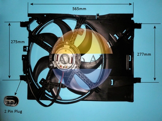 05-1647 AUTO AIR GLOUCESTER Электродвигатель, вентилятор радиатора (фото 1)