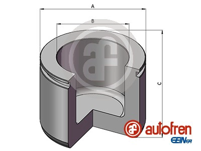 D025878 AUTOFREN SEINSA Поршень, корпус скобы тормоза (фото 1)