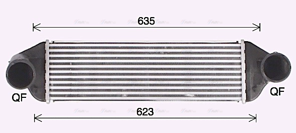 BW4580 AVA Интеркулер (фото 2)