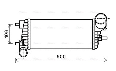 FDA4471 AVA Интеркулер (фото 2)