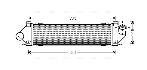 FDA4480 AVA Интеркулер (фото 2)