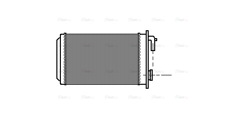PE6087 AVA Теплообменник, отопление салона (фото 1)