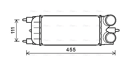 PEA4365 AVA Интеркулер (фото 2)