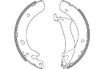 33962 GKN SPIDAN/LOEBRO Тормозные колодки (фото 1)