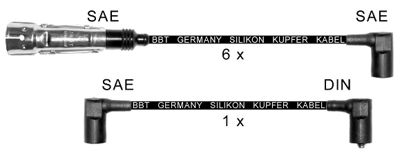 ZK0417 BBT Комплект проводов зажигания (фото 2)