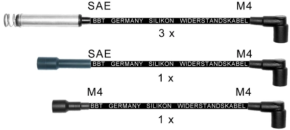 ZK0781 BBT Комплект проводов зажигания (фото 1)