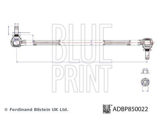 ADBP850022 BLUE PRINT Тяга / стойка, стабилизатор (фото 1)