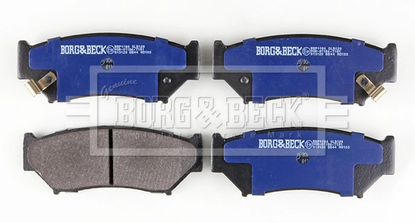 BBP1184 BORG & BECK Комплект тормозных колодок, дисковый тормоз (фото 2)