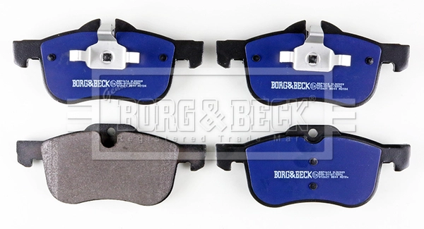 BBP1614 BORG & BECK Комплект тормозных колодок, дисковый тормоз (фото 2)