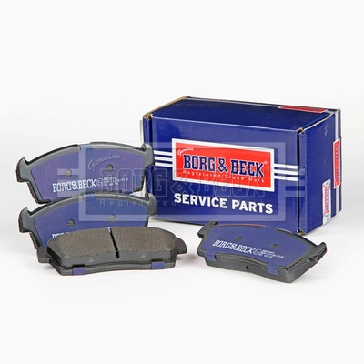 BBP2009 BORG & BECK Комплект тормозных колодок, дисковый тормоз (фото 3)