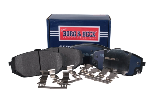 BBP2933 BORG & BECK Комплект тормозных колодок, дисковый тормоз (фото 1)