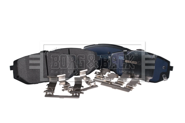 BBP2933 BORG & BECK Комплект тормозных колодок, дисковый тормоз (фото 2)