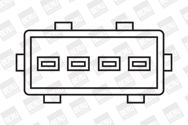 ZS258 BorgWarner (BERU) Катушка зажигания (фото 1)