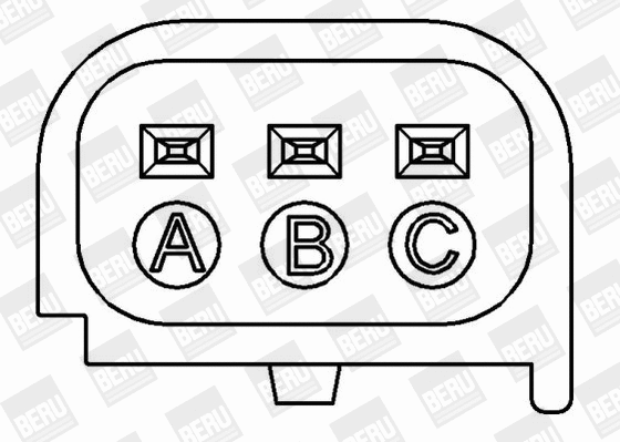 ZS387 BorgWarner (BERU) Катушка зажигания (фото 3)