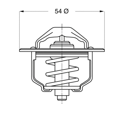 3103.79 BorgWarner (Wahler) Термостат, охлаждающая жидкость (фото 1)