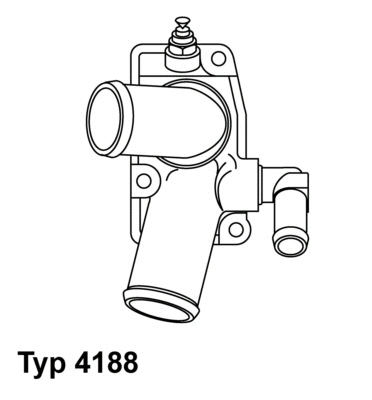 4188.92D BorgWarner (Wahler) Термостат, охлаждающая жидкость (фото 1)