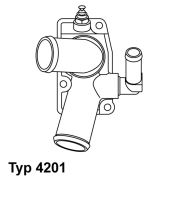 4201.92D BorgWarner (Wahler) Термостат, охлаждающая жидкость (фото 1)