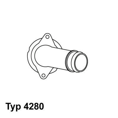 4280.85D BorgWarner (Wahler) Термостат, охлаждающая жидкость (фото 1)