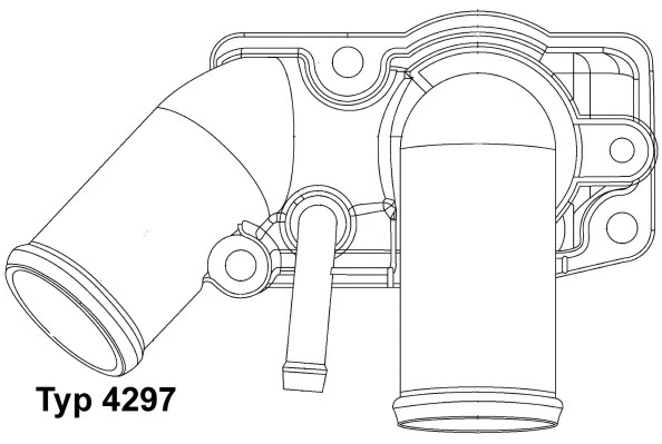 4297.92D BorgWarner (Wahler) Термостат, охлаждающая жидкость (фото 1)