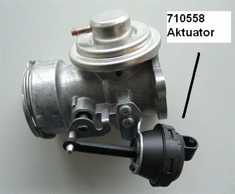710558 BorgWarner (Wahler) Клапан вакуумного управления, рециркуляция ОГ (фото 2)