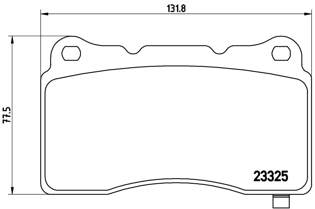 P 09 004E BREMBO Комплект тормозных колодок, дисковый тормоз (фото 1)