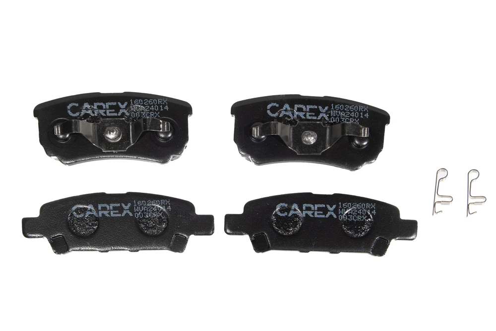 160260RX CAREX Колодки дисковые задние mitsubishi outlander 2.0mpi/2.4i 03> (фото 1)