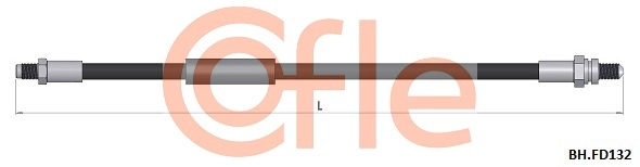 92.BH.FD132 COFLE Тормозной шланг (фото 1)