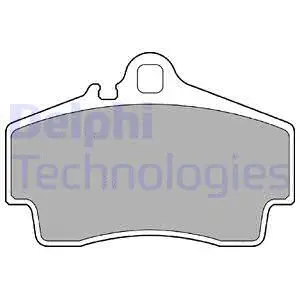 LP1301-18B1 DELPHI Комплект тормозных колодок, дисковый тормоз (фото 1)