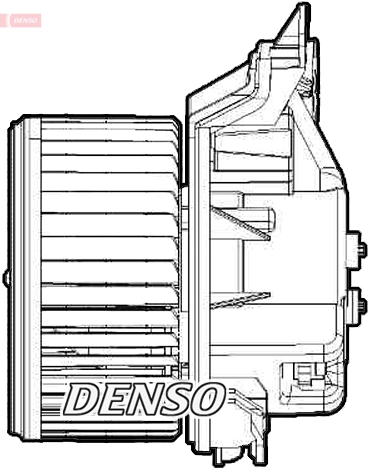 DEA09209 DENSO Вентилятор салона (фото 1)