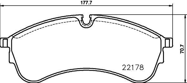 PCP1605 DON Комплект тормозных колодок, дисковый тормоз (фото 1)