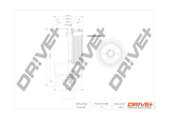 DP1110.13.0261 Dr!ve+ Топливный фильтр (фото 1)