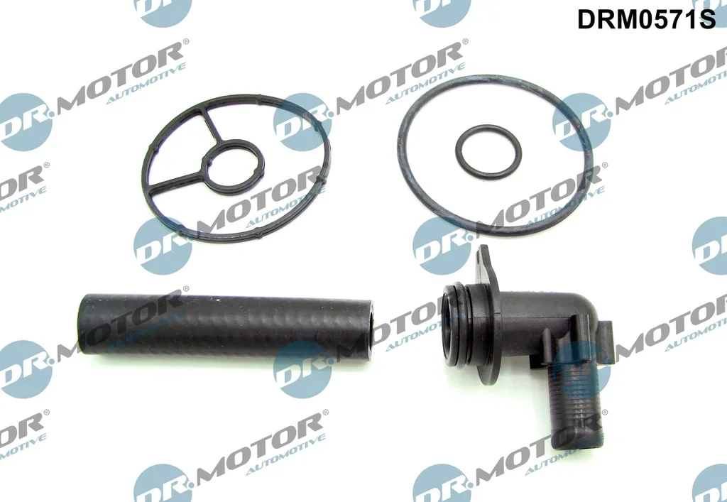 DRM0571S Dr.Motor Automotive Комплект прокладок, маслянный радиатор (фото 1)