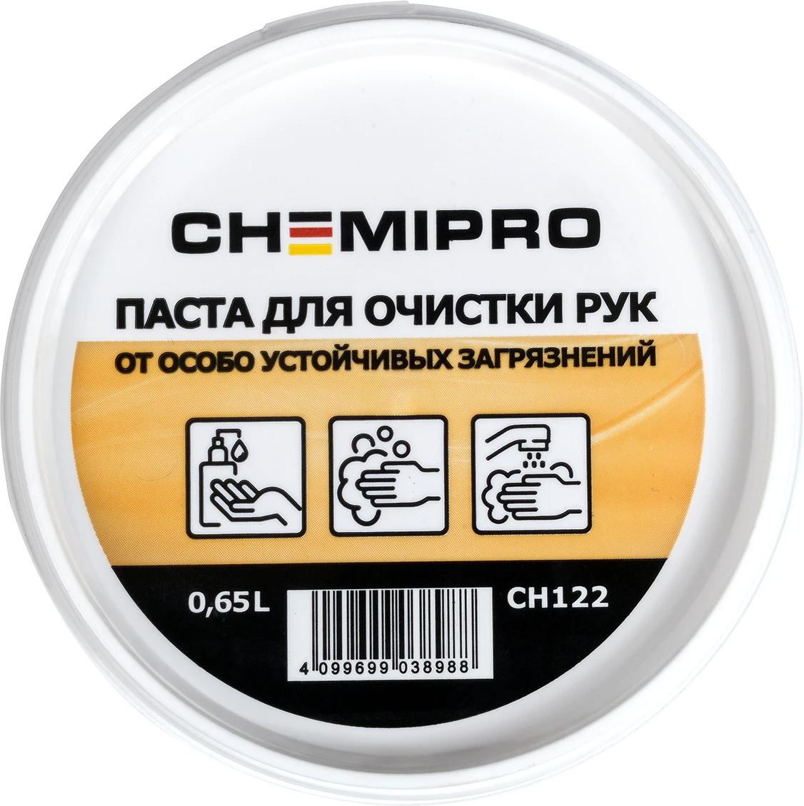 CH122 CHEMIPRO Паста для очистки рук 0.65 л (фото 6)