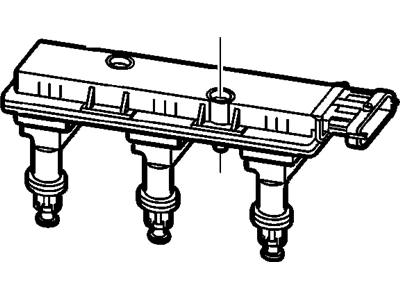 90584337 GM Катушка зажигания opel (фото 1)